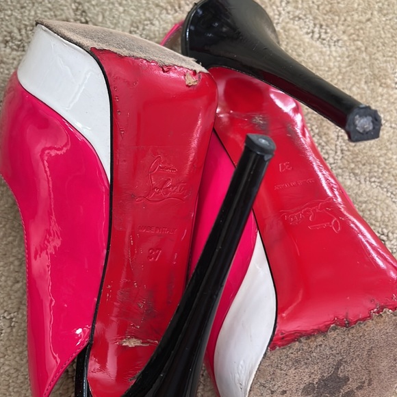 Christian Louboutin Lady Peep Slingback - Picture 7 of 16